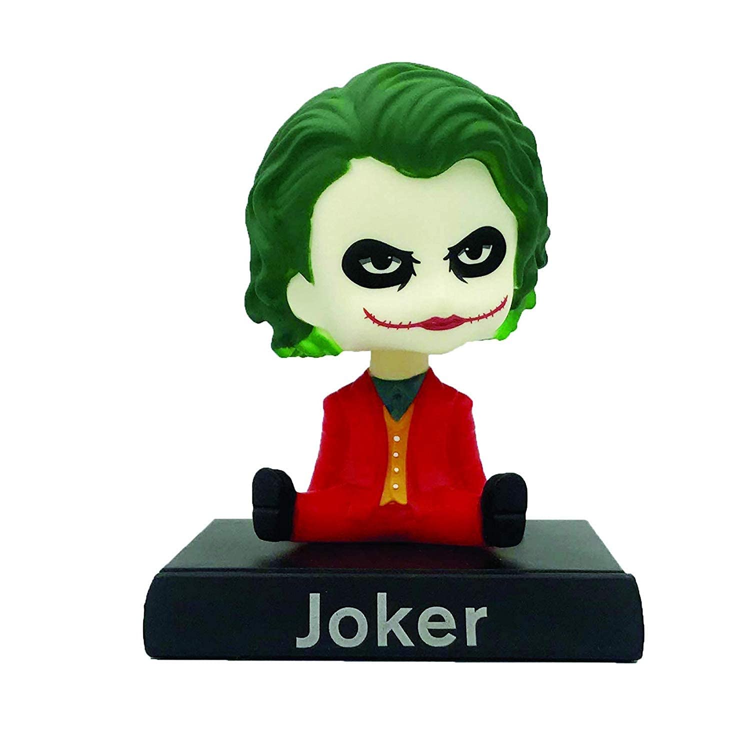 Super Hero Action Figure Limited Edition Bobblehead with Mobile Holder for Car Dashboard, Office Desk & Study Table (Pack of 1) (Red Joker) (B0BWWFB2C9) Amazon Price History, Amazon Price Tracker