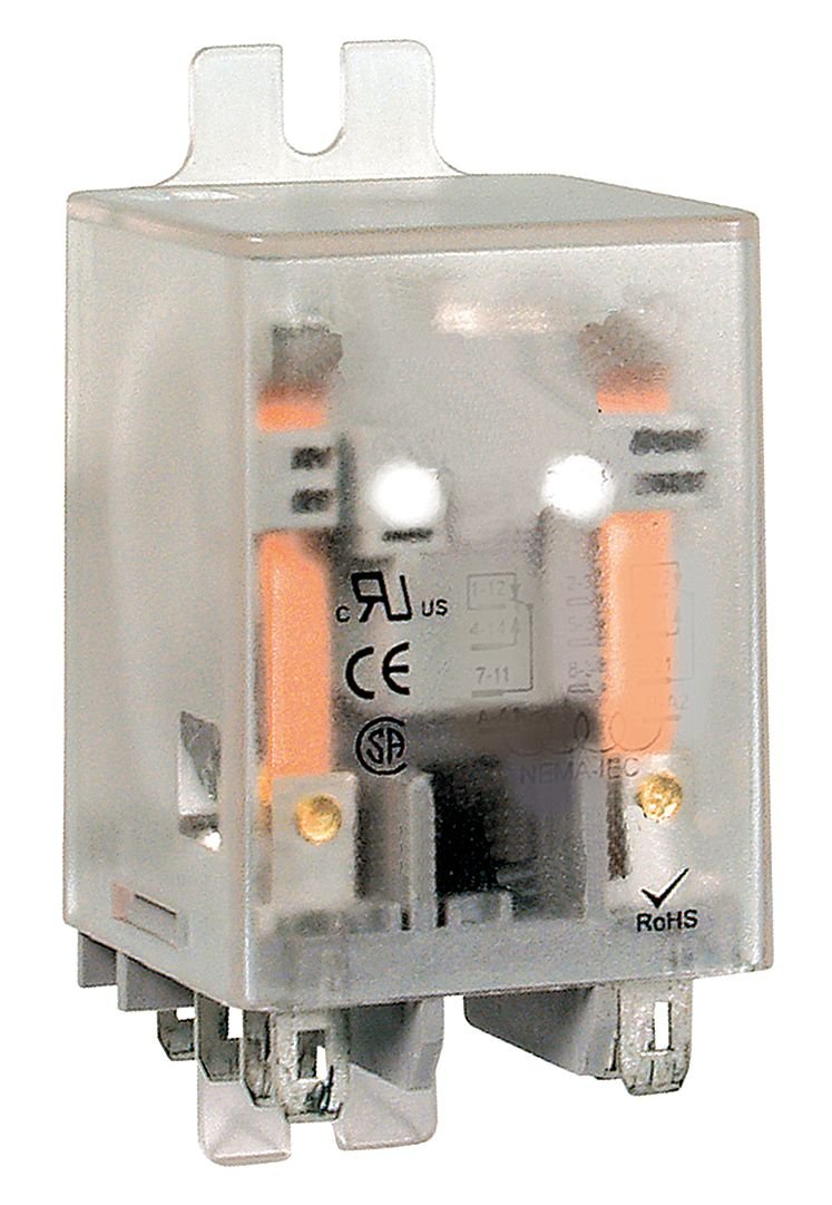 Dayton 5YR13 Relay, 8 Pins, Dpdt