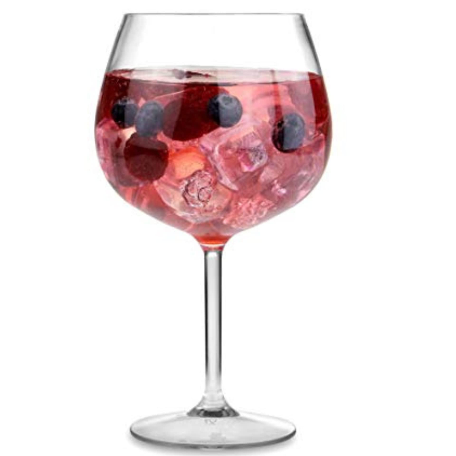 Vaso de cristal irrompible para globos en fiestas de terraza de 860ml