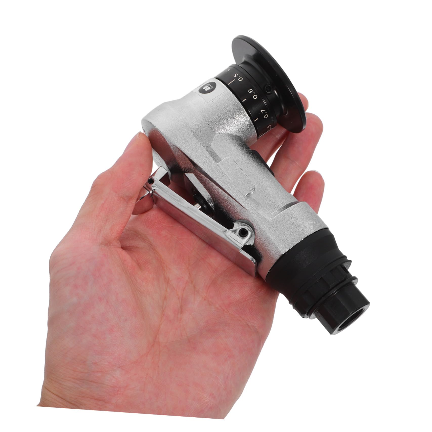 Mini Pneumatische Anfasmaschine Metall Entgrater Werkzeug für Edelstahl Aluminium Kompakt Leicht Ergonomisch Präzises Entgraten und Fasen für Rohre und Kanten Langlebig für