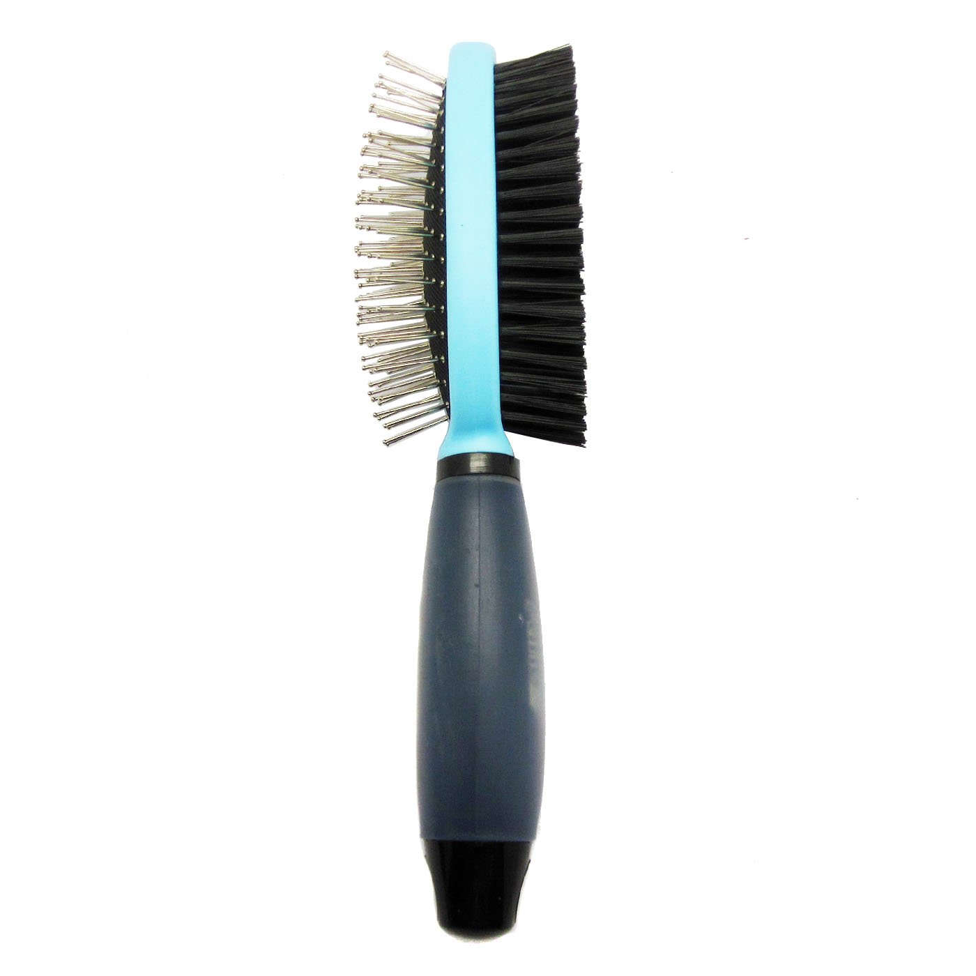 AlfiePet - Devin 8.75-Inch Double-Sided Brush with Memory Gel Grip Handle