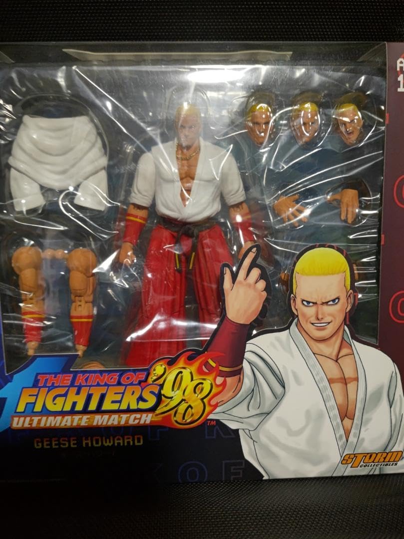 ストームコレクティブルズ ギースハワード ザ・キング・オブ・ファイターズ '98 アルティメットマッチ アクション