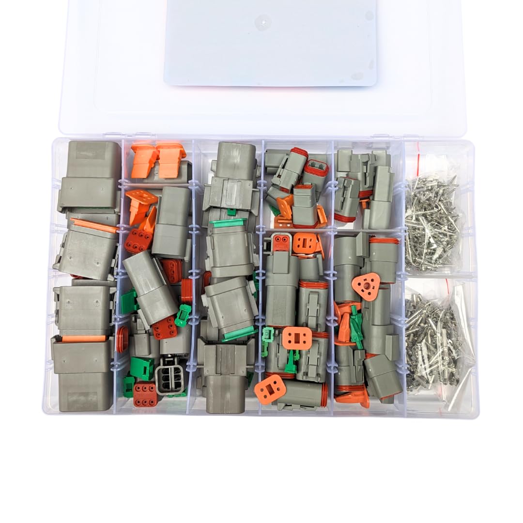 For Deutsch DT Connector Plug Kit 317pcs Automotive #DT-KIT3-TR