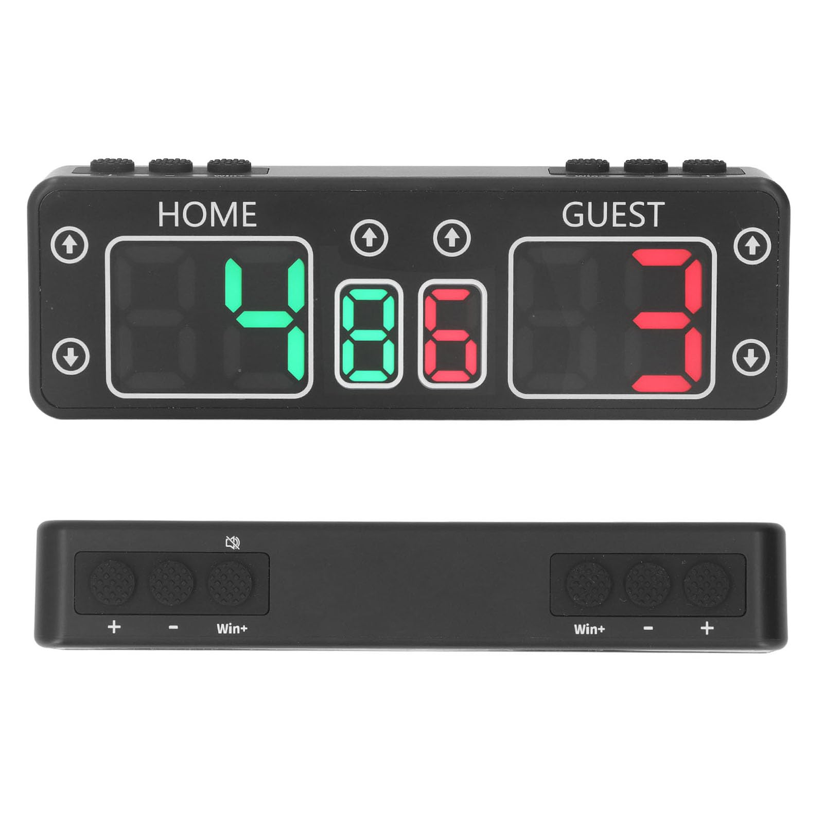 Carte de Score LED, 100-240V Digital Display Board Abs Portable pour les Pelouses (Plug UE 100-240V)