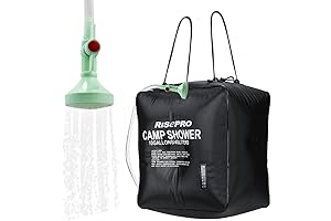 Efficient Solar Camping Shower for Endless Hot Water Adventures
