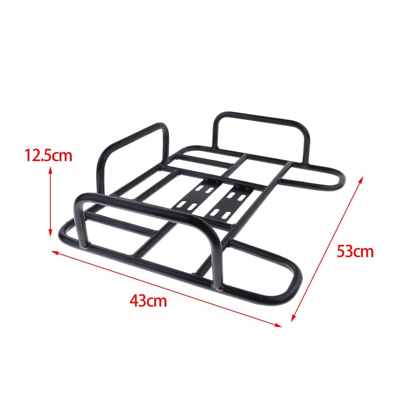 Gepäckträgerkorb für Fahrräder, Gepäckträgertasche mit Großem Fassungsvermögen, Gepäckträger für Mountainbikes Und Rennräder