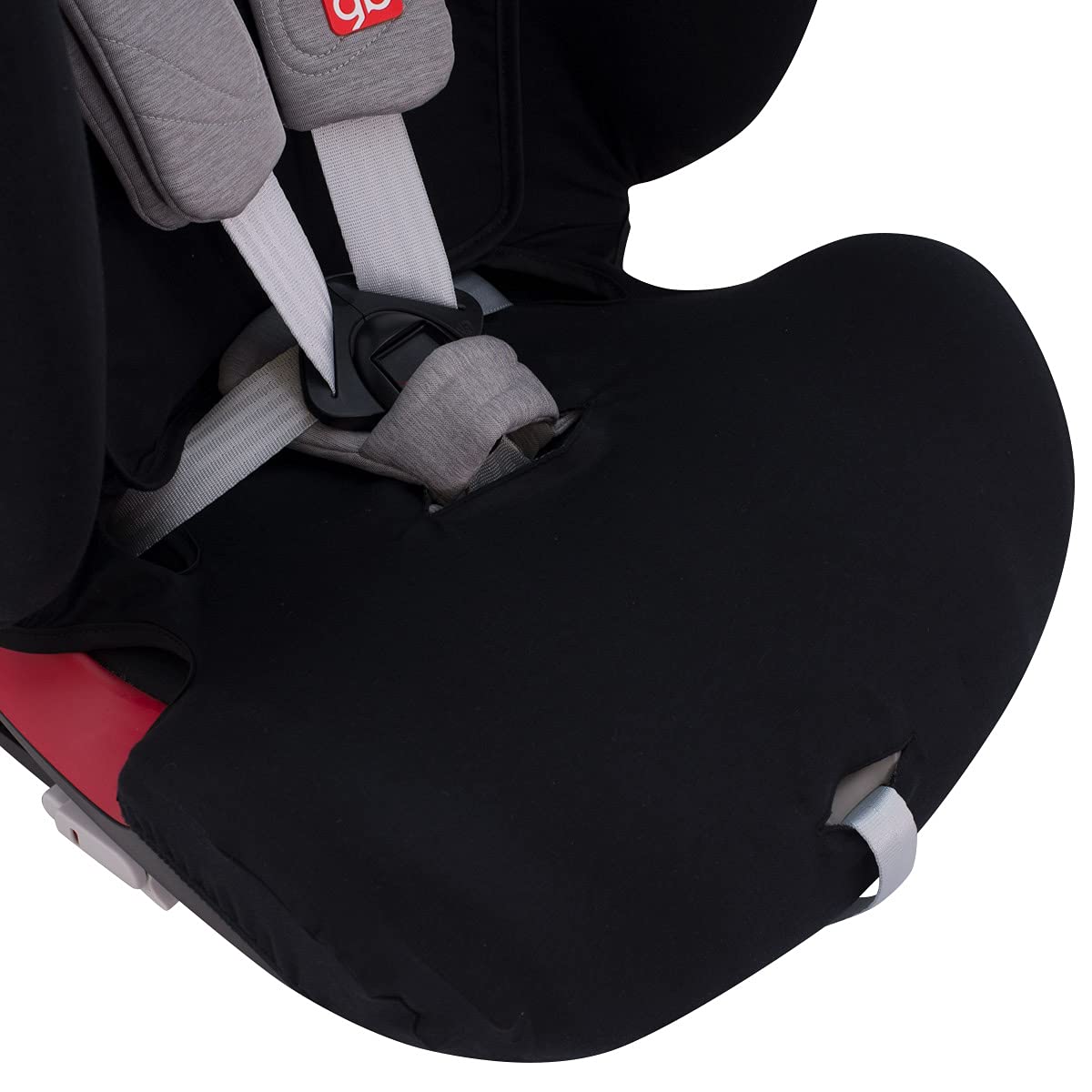 JYOKO KIDS Housse pour siège auto bébé en coton compatible avec GB Everna (Black Series)