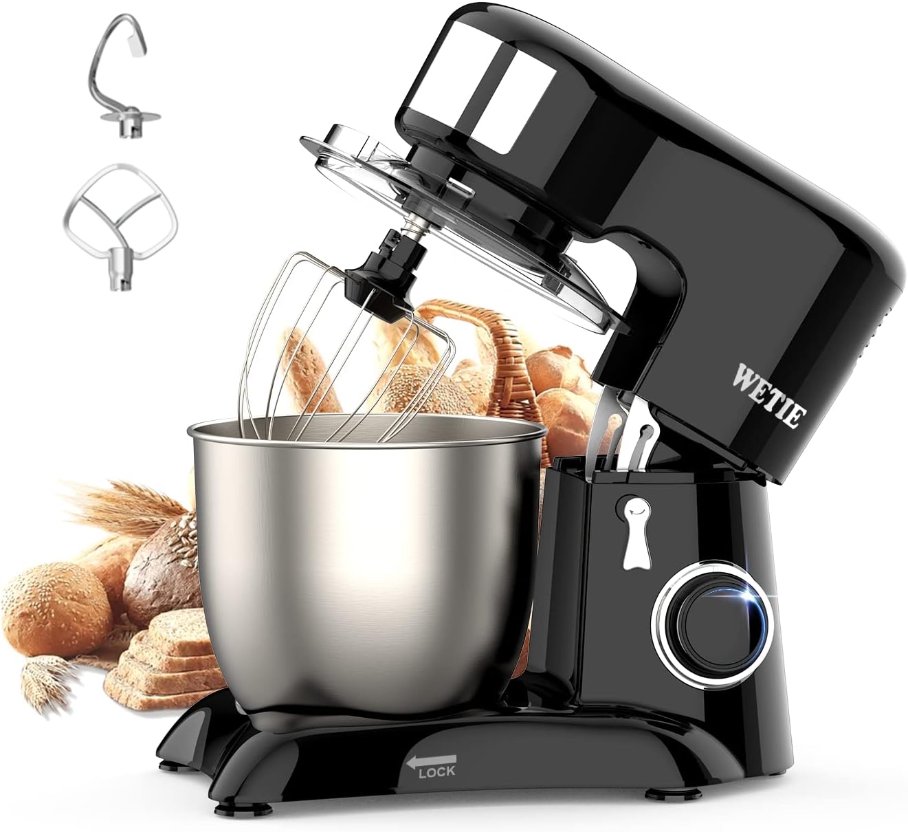 WETIE Stand Mixer SM85B Black