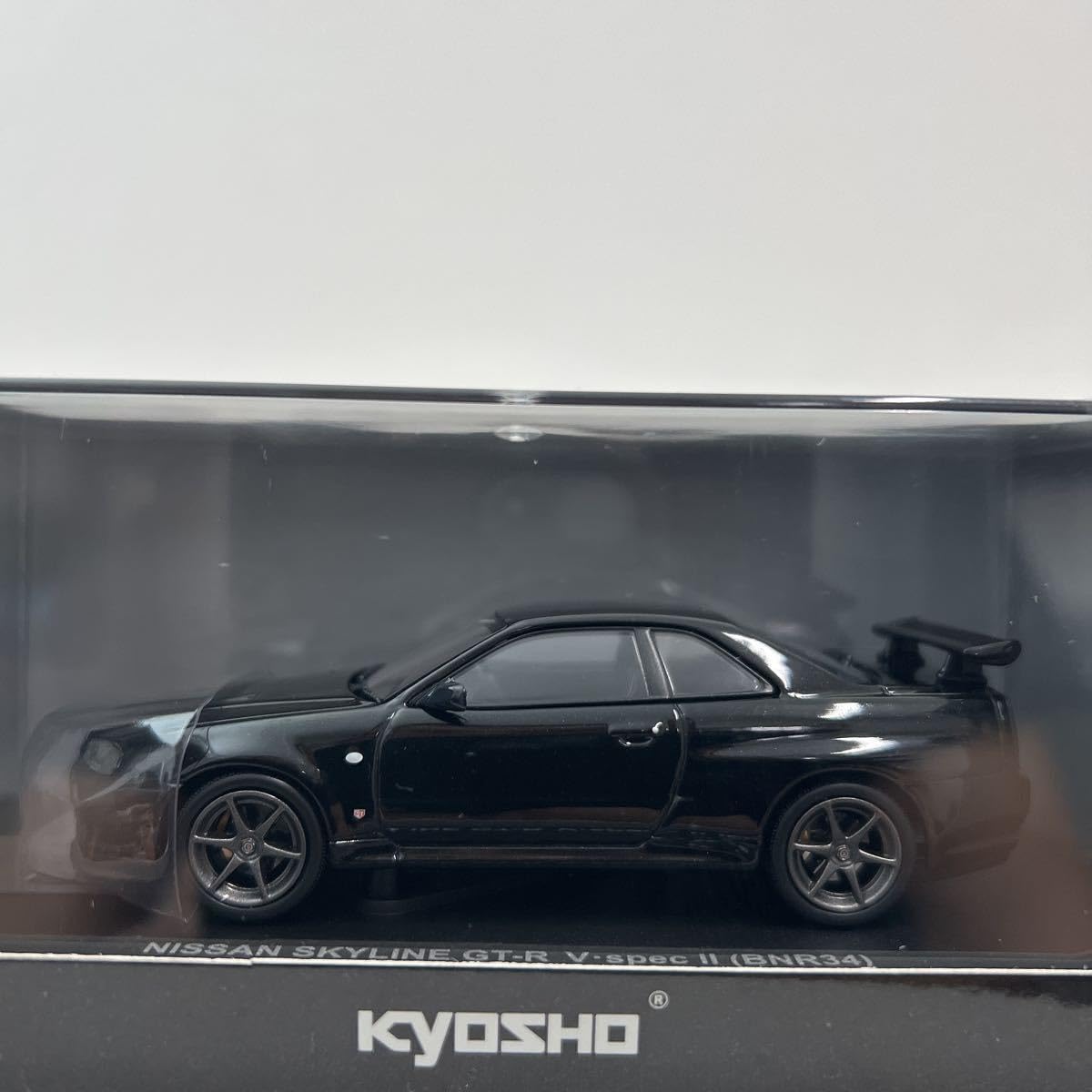 Amazon | 京商 1/43 SKYLINE GT-R BNR34 V-specⅡ Black Pearl 日産