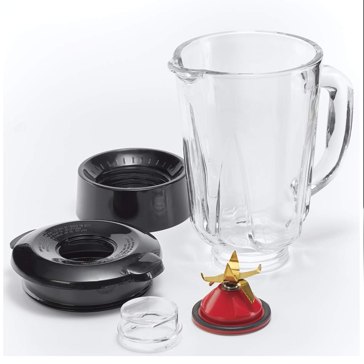 Russell Hobbs Batidora de Vaso Velocity Pro - Funciones Inteligentes: Batido, Granizado y Cremas, Jarra de Cristal de 1,5 L, Cuchilla Revestida de Titanio, 6 Puntas, 1000 W, Plata y Negro - 25720-56