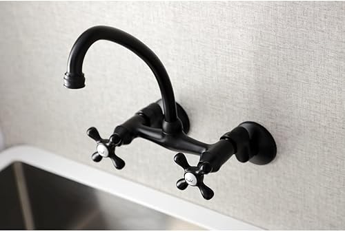 Miniatura 7 de Kingston Brass KS214PB Kingston Grifo de cocina, 6-58"