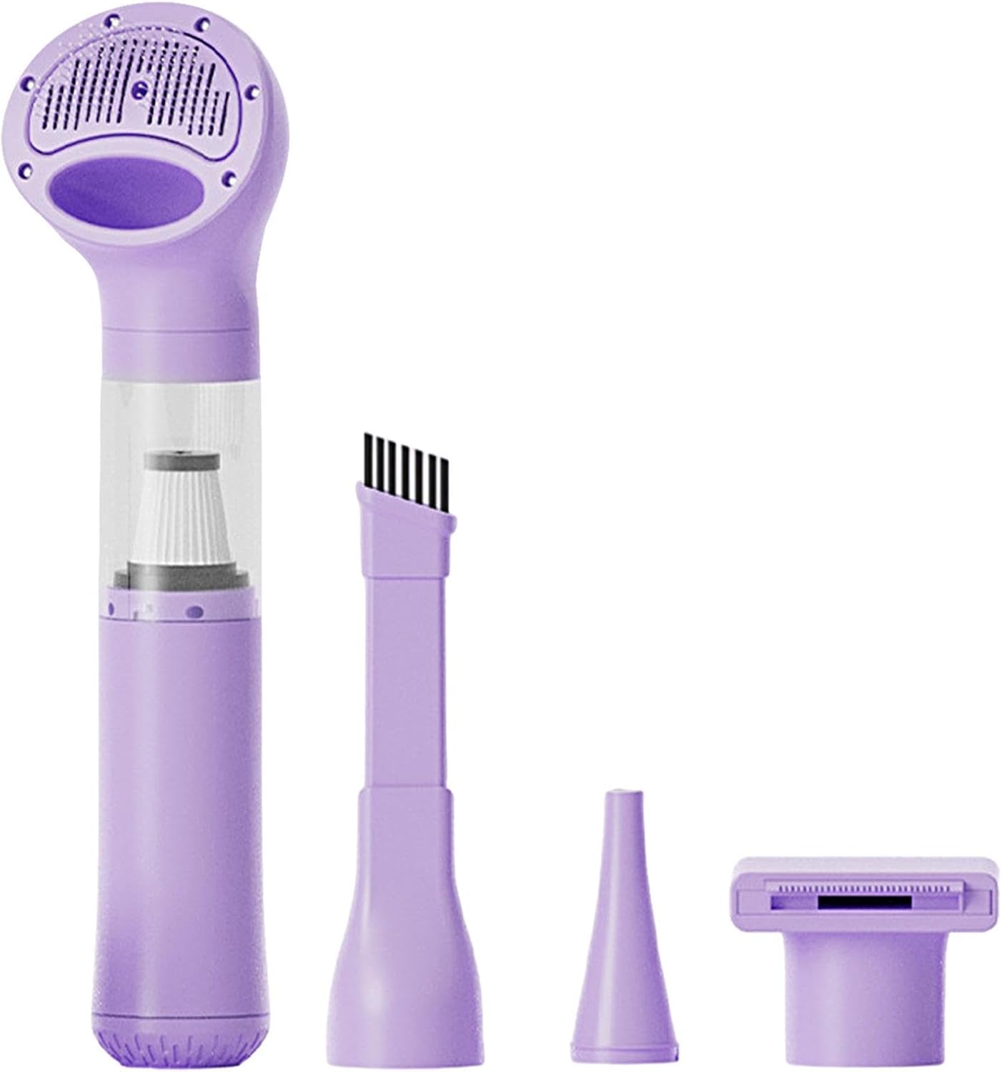 Dog Grooming Vacuum, Quiet Wireless Cleaner, Portable Pet Vacuum with Suction, Handheld Shedding Remover, Compact Hair Cleaner for Offices Litter Home Kitchen Party Vehicle Bedroom Dormitory Apartment