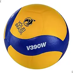 MIKASA V390W, Bola de Vôlei Adulto Unissex, Multicor, 5