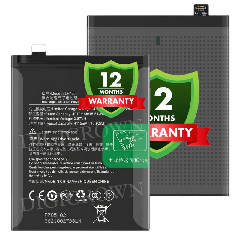 Image of Original BLP785 Battery Compatible for OnePlus Nord - (4115mAh) - 1 Year Warranty DF7