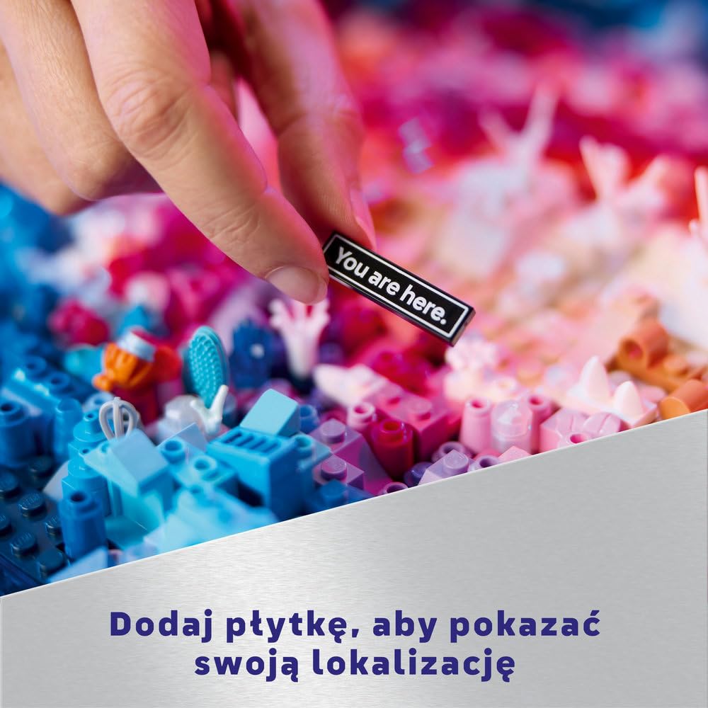 LEGO Art Droga Mleczna 31212 | Dekoracja ścienna, zestaw konstrukcyjny dla dorosłych, prezent dla fana kosmosu, ozdoba z efektem 3D, 3091 elementów