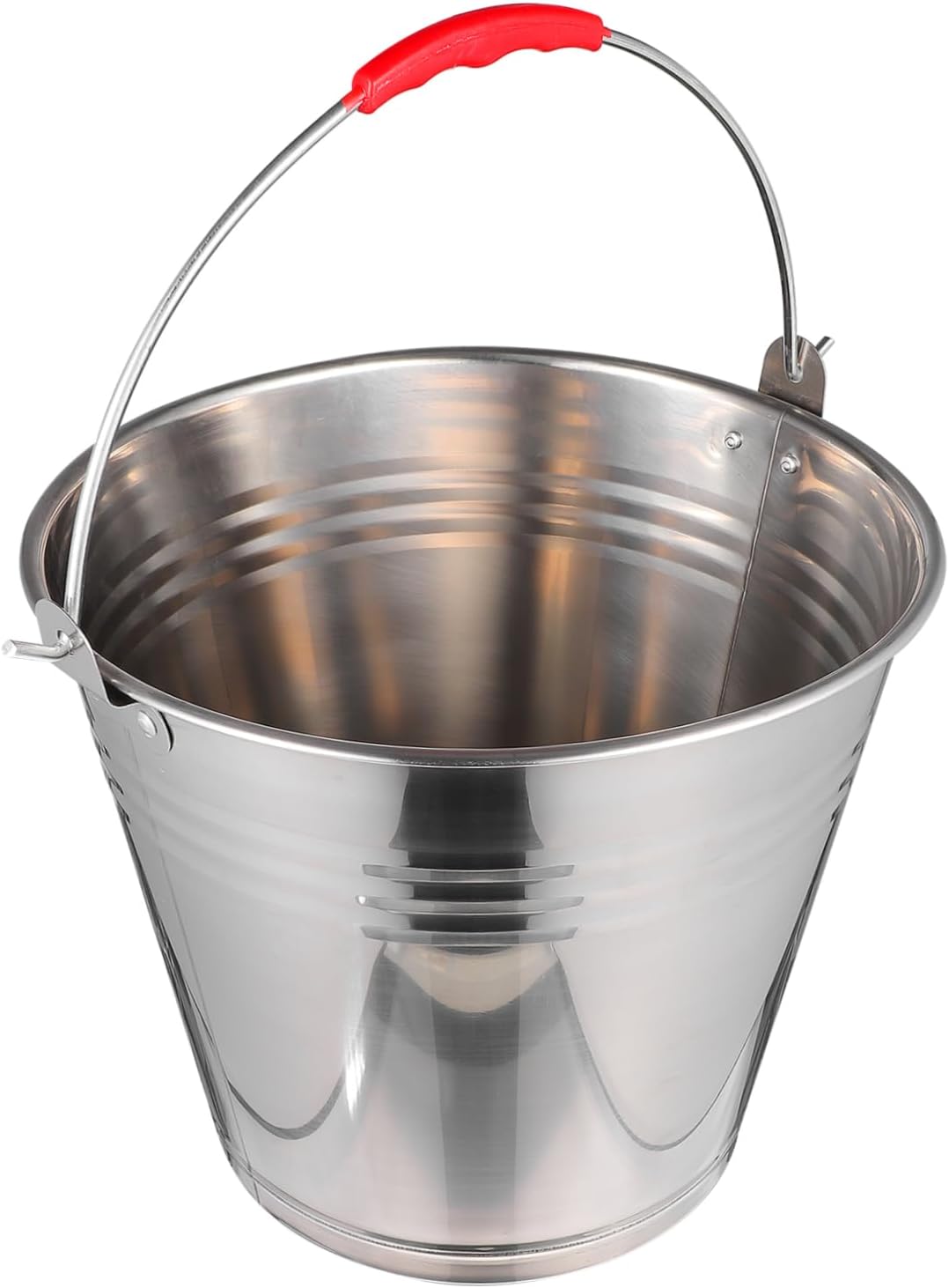 Stainless Steel Bucket Multi-Purpose Milk Barrel Capacity Easy Clean Strong Grip