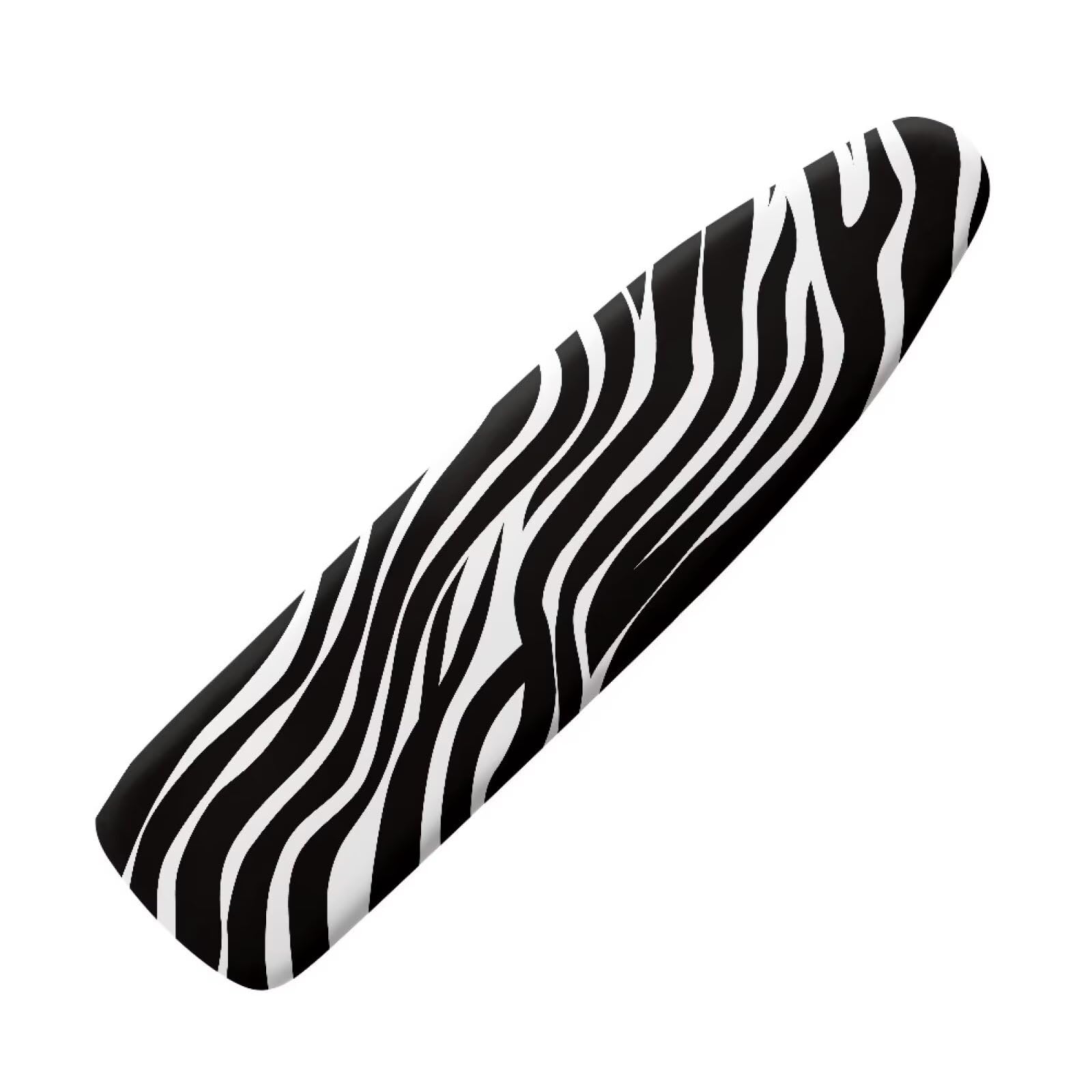 NETILGEN Polyester Ironing Board Covers Replacement Cover with Elastic Edges Adjustable Size Scorch Resistant Machine Washable Fit up to 132 x 45cm, Zebra Print — image 1