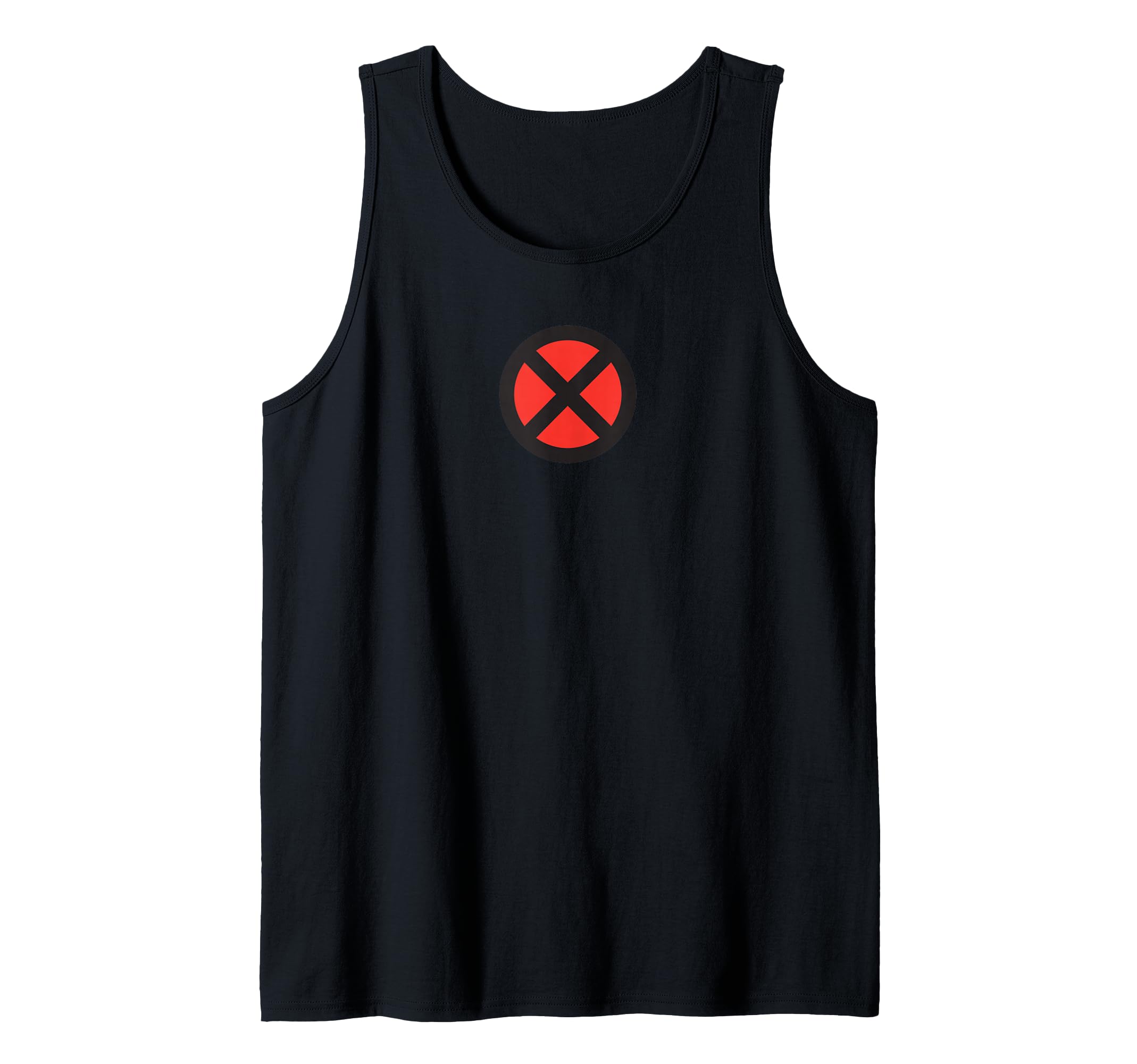 Marvel Wolverine Classic Black & Red X-Men Logo Tank Top