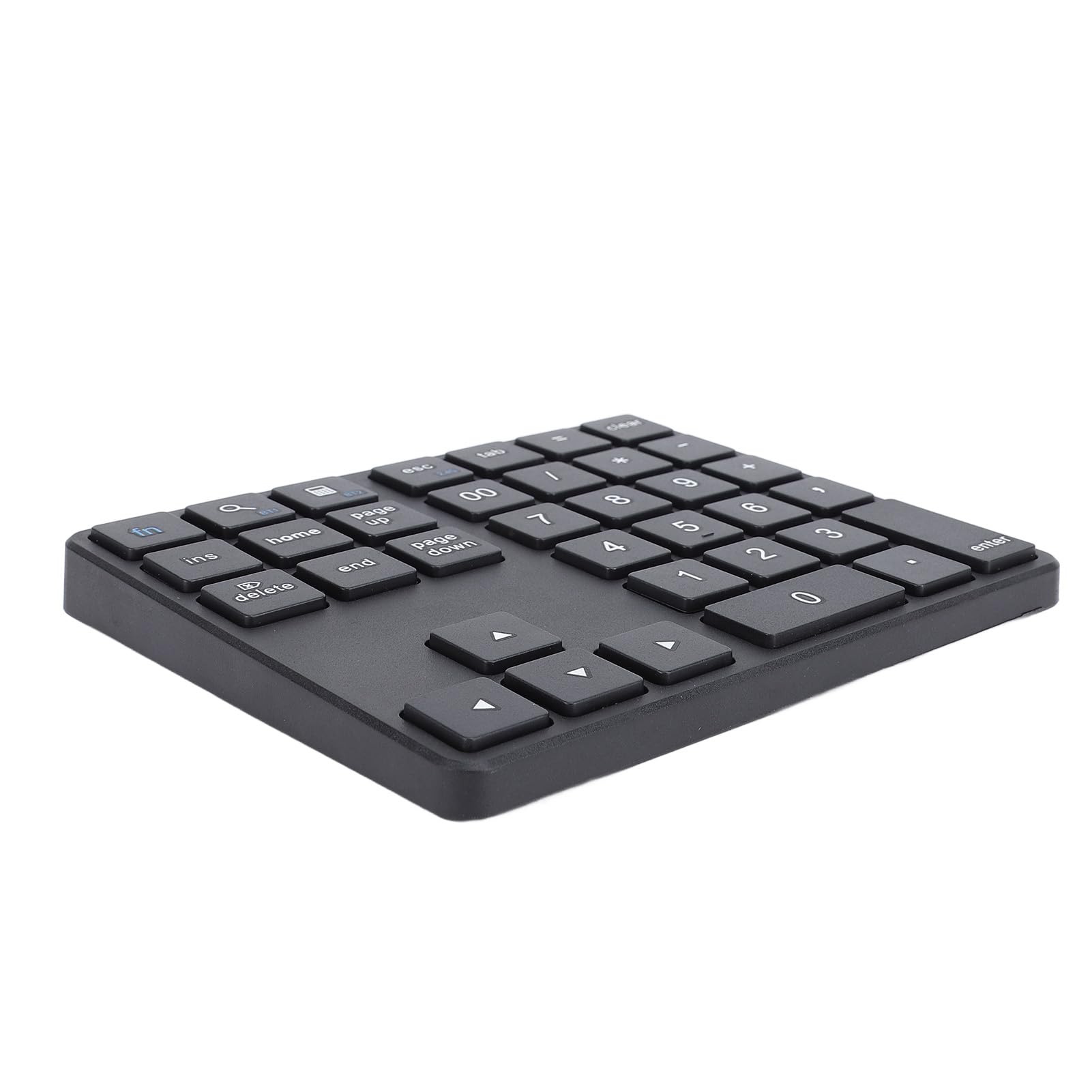 Garsent Tastierino Numerico Bluetooth per Laptop, Tastierino Numerico Cordless, Tastierino Numerico Ricaricabile USB a 35 Tasti, Tastierino Numerico Esterno per Laptop PC Notebook (BLACK)