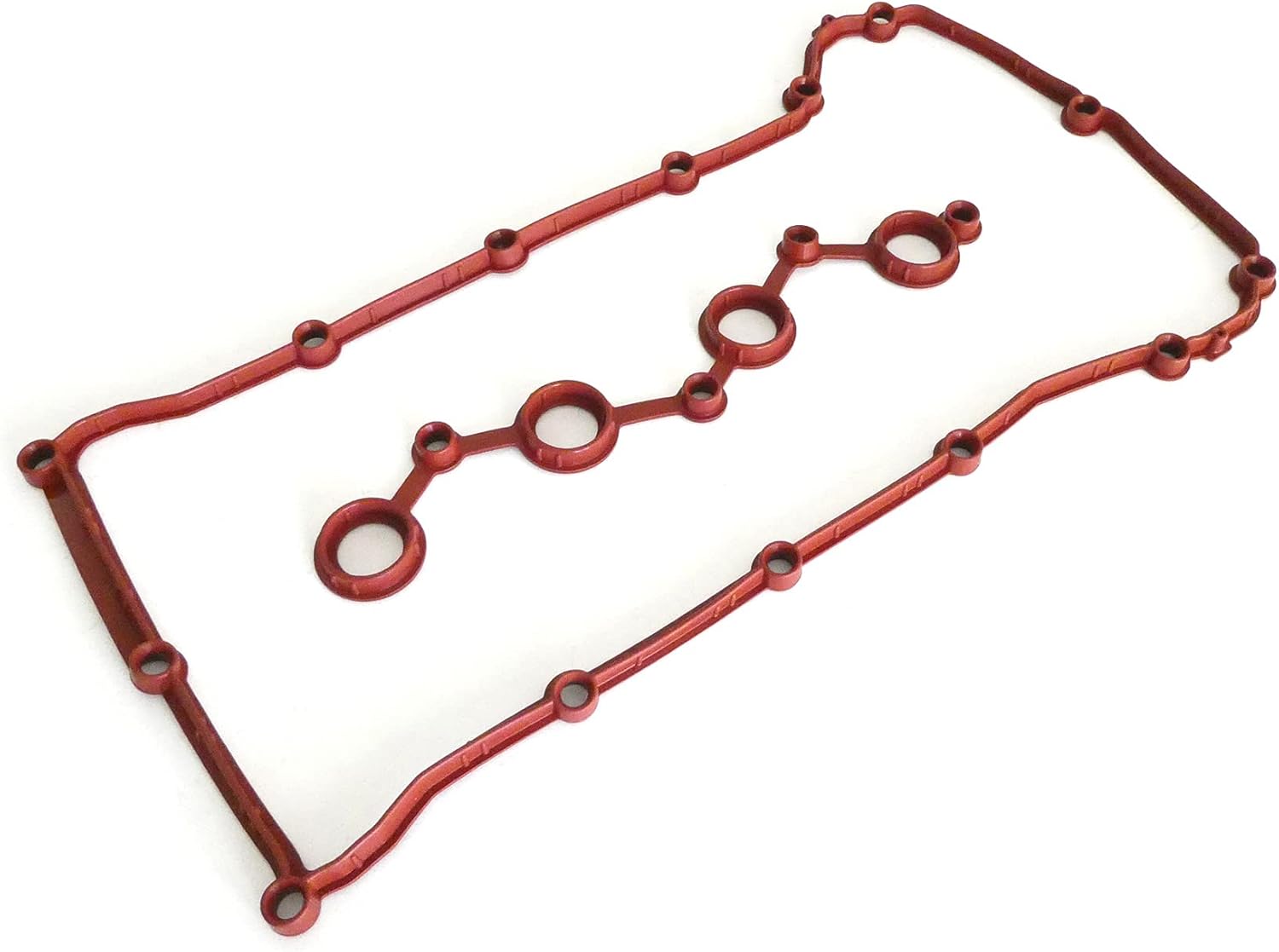 Engine Valve Cover Gasket Compatible with Chrysler & Dodge & Jeep Model 200 & Sebring & Avenger & Caliber & Journey & Compass & Patriot with Engine Base 1.8L 2.0L 2.4L L4 (Rep# VS50698R) - EVS50698R