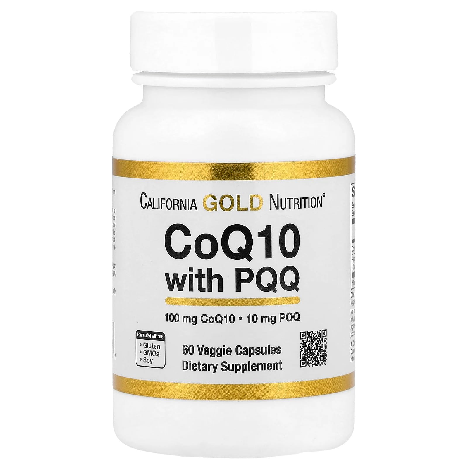 Nutrition, CoQ10 with PQQ, 100 mg, 60 Veggie Capsules