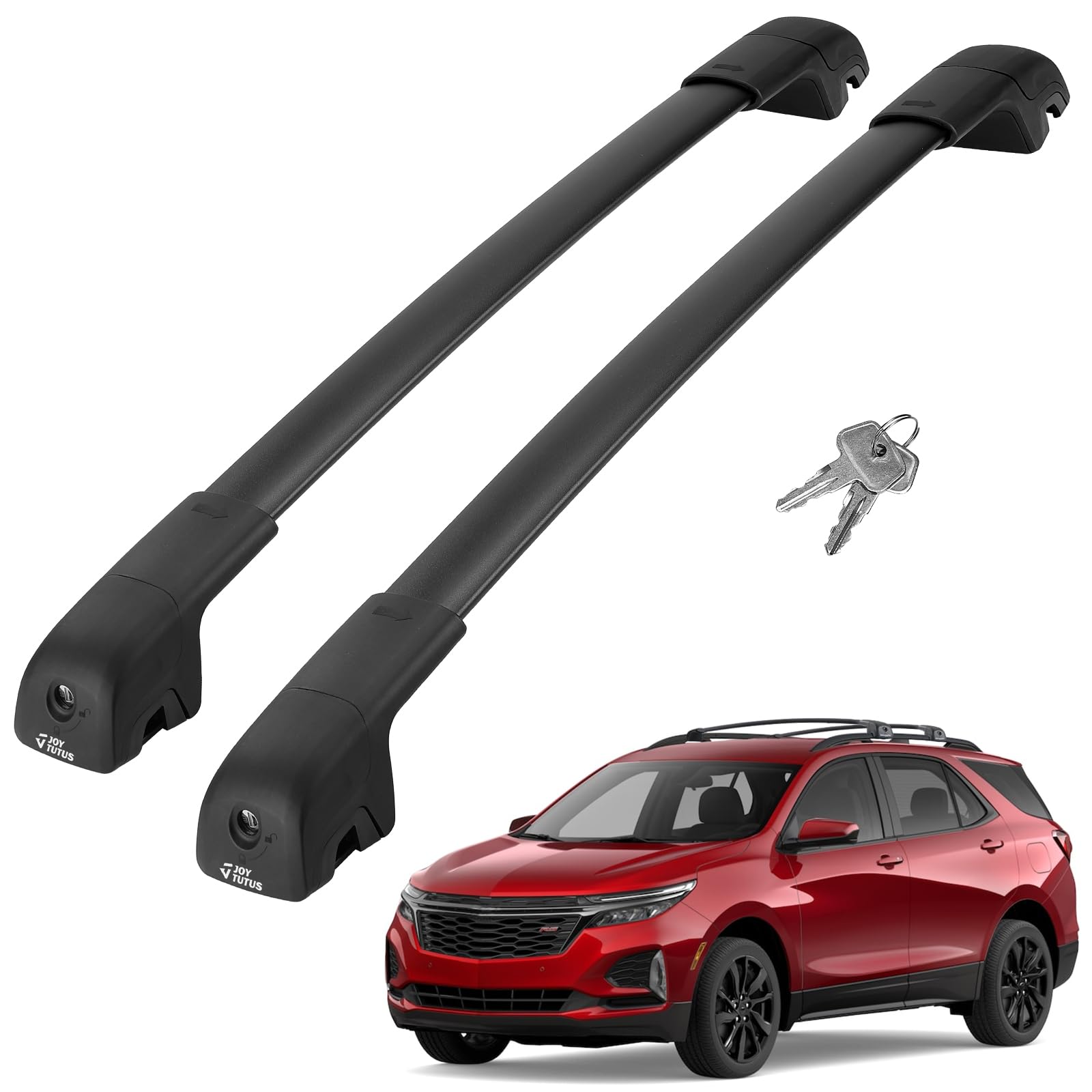 JOYTUTUS Roof Rack Cross Bars Compatible with Chevy Equinox &amp; GMC Terrain