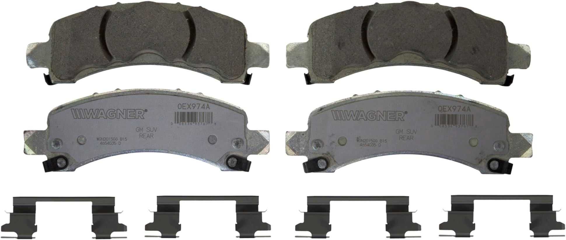 Wagner OEX Ceramic Disc Brake Pad Set - OEX785 - O'Reilly Auto Parts