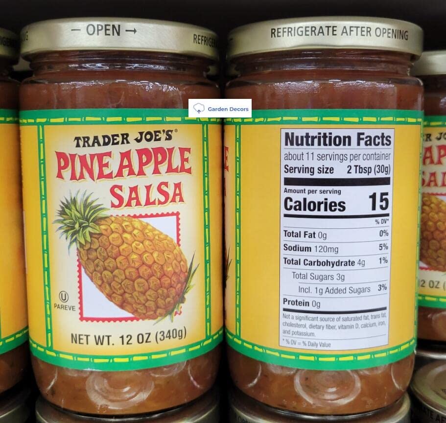 Miniatura 2 de Trader Joe's Salsa de piña 12oz 11.99 oz (dos botellas)