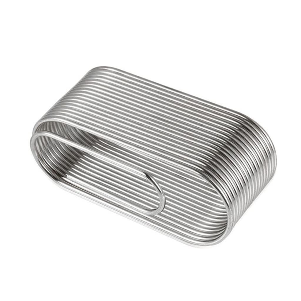 MOBYGKFY Metal Business Card Holder Display Stand Photo Desktop Memo Message Crafts
