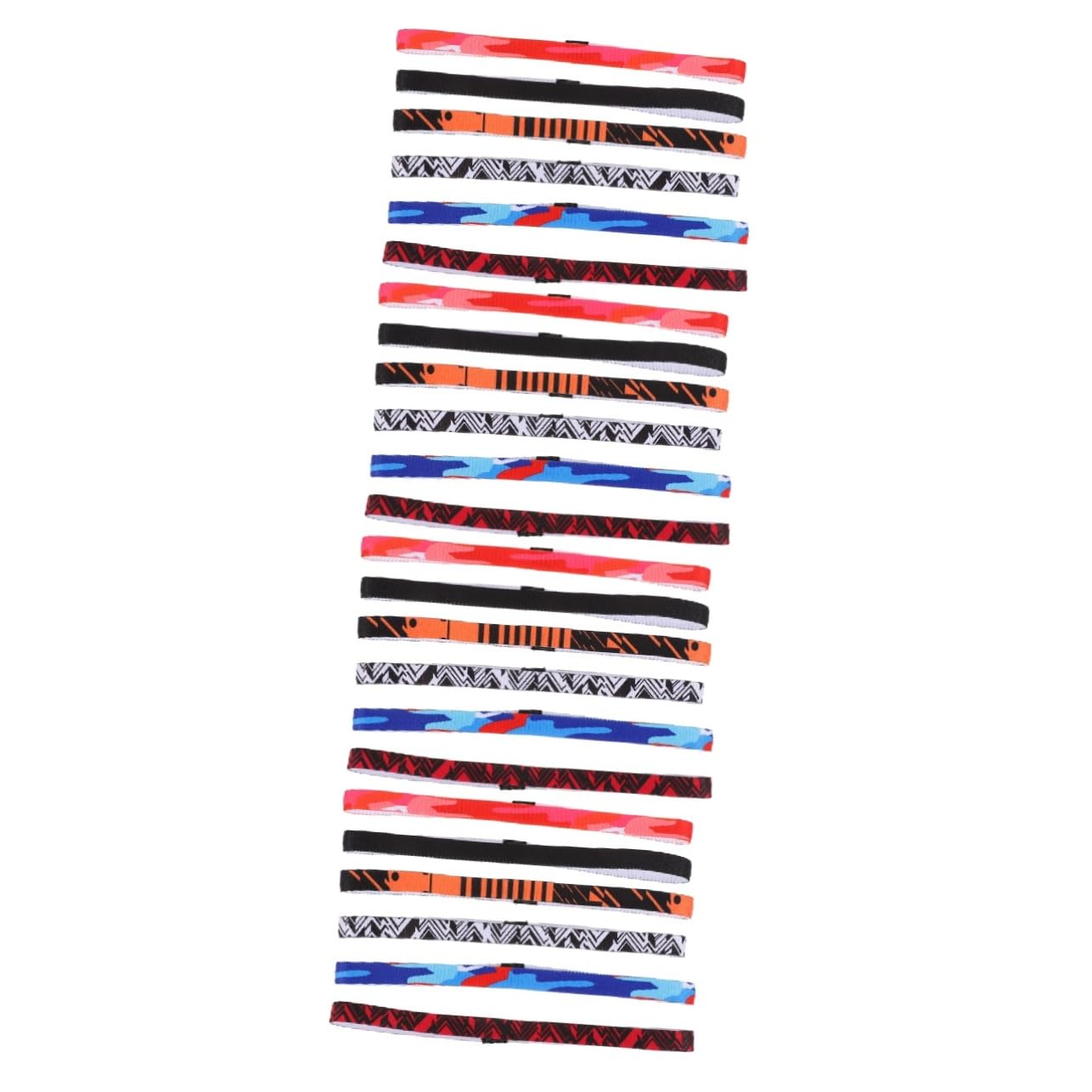 30 Stück Sport Schweißband Schweißabsorbierende Stirnbänder Schmale Stirnbänder Buntes Stirnband Sport Haarband Lauf Stirnband Schweißabsorbierendes Sport Stirnband Übungs
