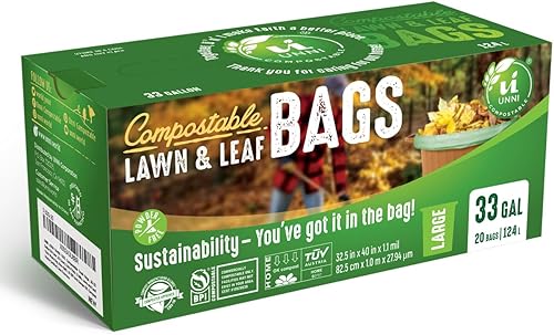 Miniatura 27 de Bolsas de basura compostables, Unni, de 2.6 galones