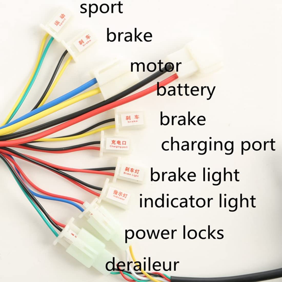 Motore elettrico spazzolato Controller & Throttle Twist Grip 48V 1000W per scooter elettrico bicicletta bici Motore elettrico spazzolato Controller & Throttle Twist Grip 48V 1000W per scooter elettrico bicicletta bici