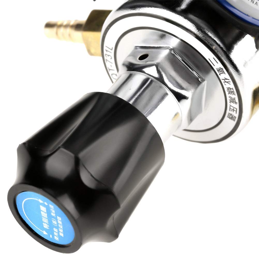 Nikou Regolatore di Pressione CO2 - CO2 Bottiglia Gas Regulator Anidride carbonica Saldatura Pressione Riduttore G5 / 8 Regolatore CO2