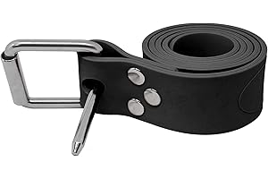 Freediving, Scuba, and Spearfishing Weight Belt with Marseillaise Buckle by Rubber