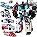 XILALA Juguètes de tránsformérs, Robot del Defensor De Juguete De La Deformación 5in1, Un Modelo De Juguete De Muñecas Móviles, Un Regalo para Niños