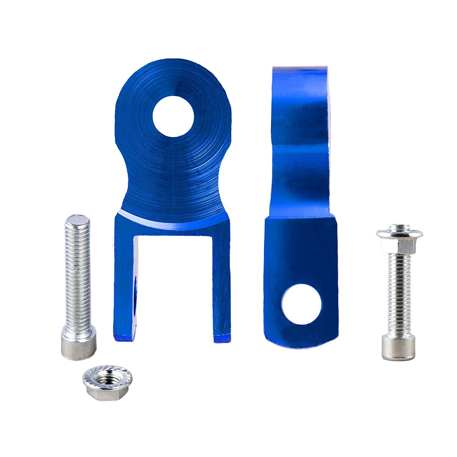 Spedy Universal Shock Absorber Height Increaser for Bikes (Set of 2, Blue) CDRT_132-image-7