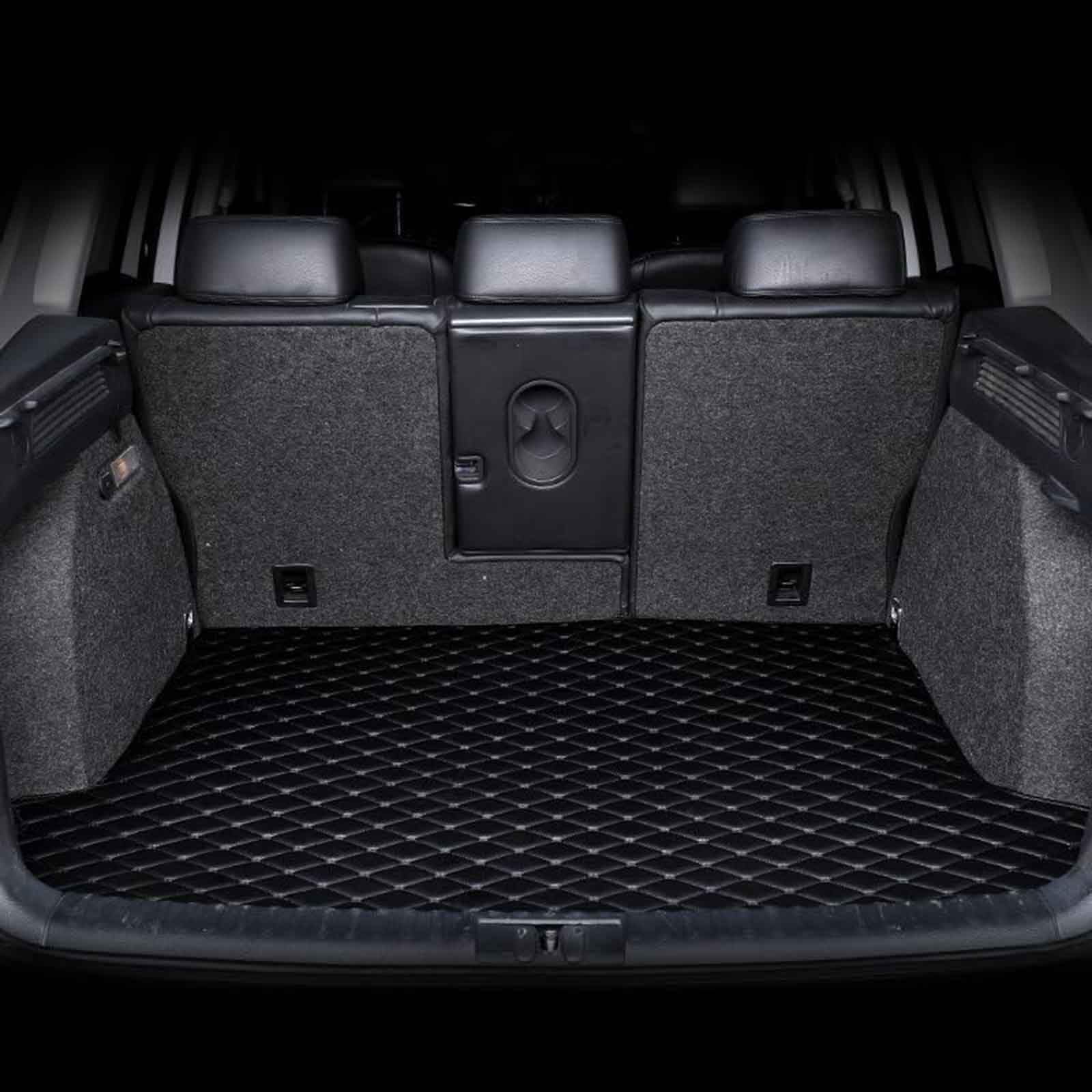 Jjnienus A/Black Cr Boot Liner Mt For Chery Jecoo J7 2023 2024 2025, Tilored Lether Trunk Pd Crgo Try Coverge Floor Mts Wterproof Non-Slip Crpets Protector Ccessories,