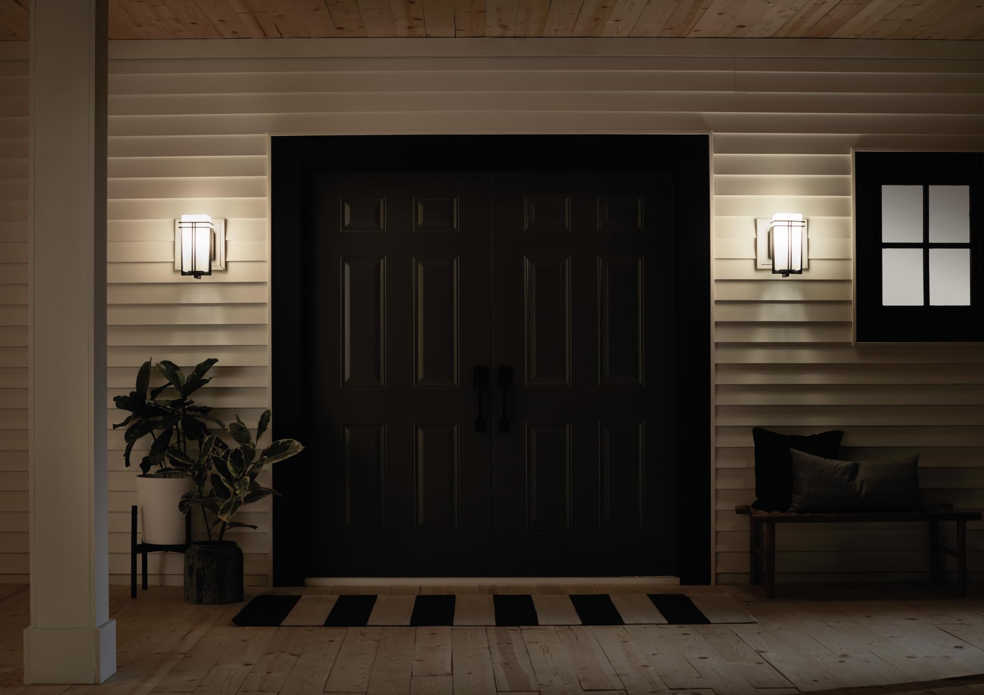 Kichler Tremillo 照明器具 49200 BK Amazon.co.jp: Kichler Lighting 49200BK FL Tremillo 12-Inch Light