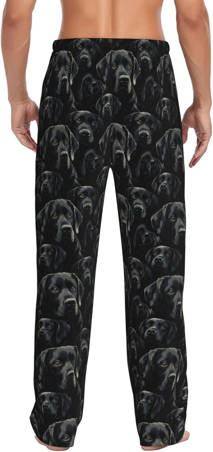 Mens Pajama Pants Men's Sleepwear Bottoms Lounge Pjs Pants with Pockets, S M L XL XXL - Image 3