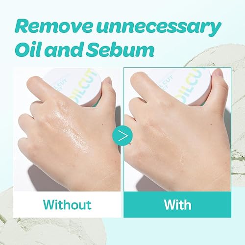 Miniatura 3 de I'M MEME Compact - Oil Cut Pact  Polvo fijador coreano en polvo compacto para efecto difuminado, absorbe el sebo, polvo de maquillaje, compacto