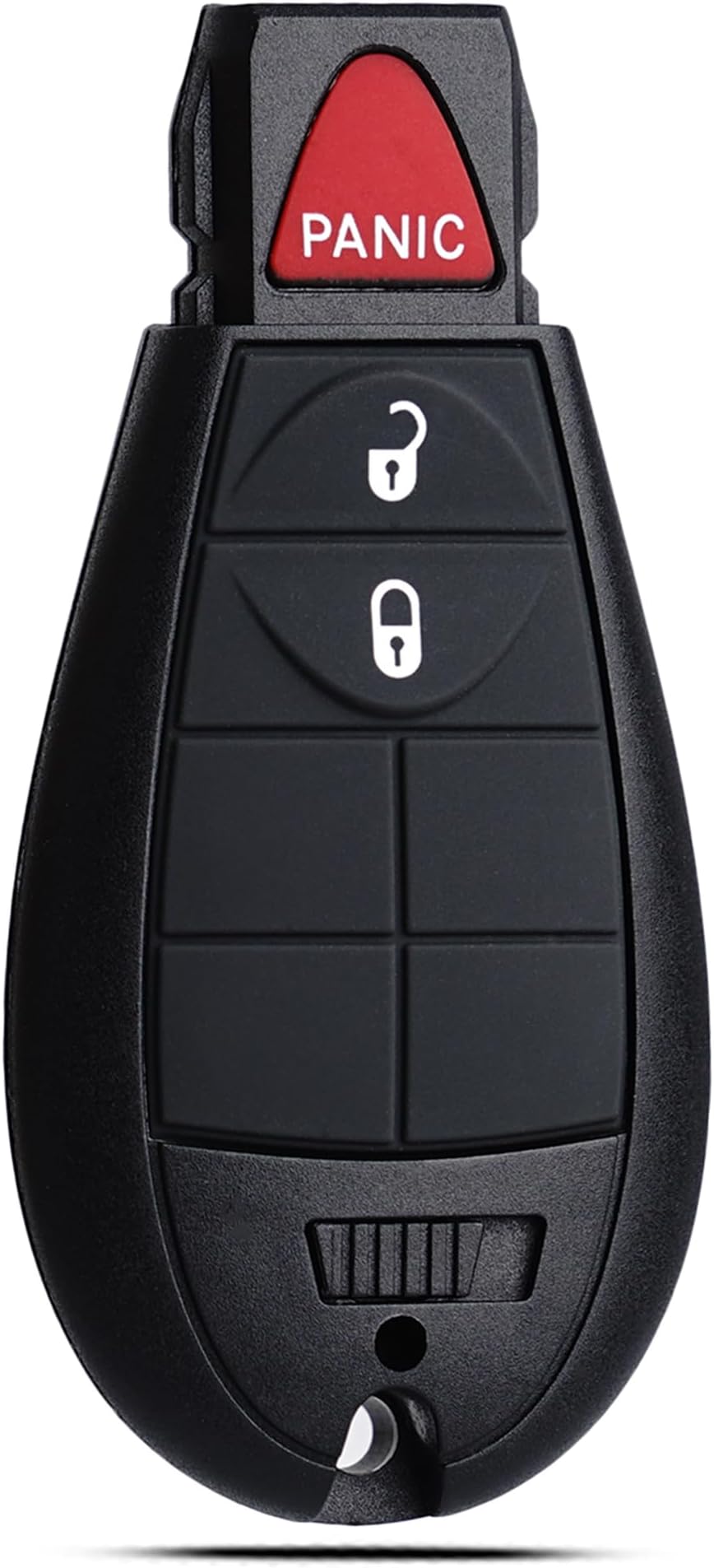 Key Fob Fobik Style Keyless Entry Fits for Jeep Cherokee 2014 2015 2016 2017 2018 2019 2020 Remote Control Key Replacement GQ4-53T (4A Chip) 68105081 3 Button 433MHz
