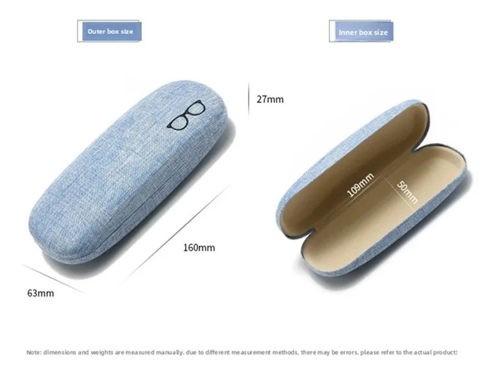Retro Glasses Case For Men Women Linen Cloth Eyeglass Cases Cover Pour Femmes et Hommes