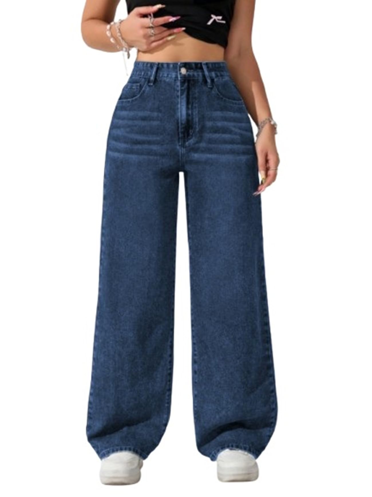 ben martin Baggy Jeans for Women || Women,s Loose Jean Pants || Oversized Jean's for Women's || Wide Leg Jean,s for Woman || Casual Jins for Woman's || Loose Jin Pant for Woman,s 2-BM-JJ33-picture-26