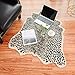 Artificial Carpet, 40x37inch, Yezijin Simulation Cowhide, Leopard, Tiger, Zebra, Cow Hide Mat Rug Animal Print Hide Faux Carpet (A)