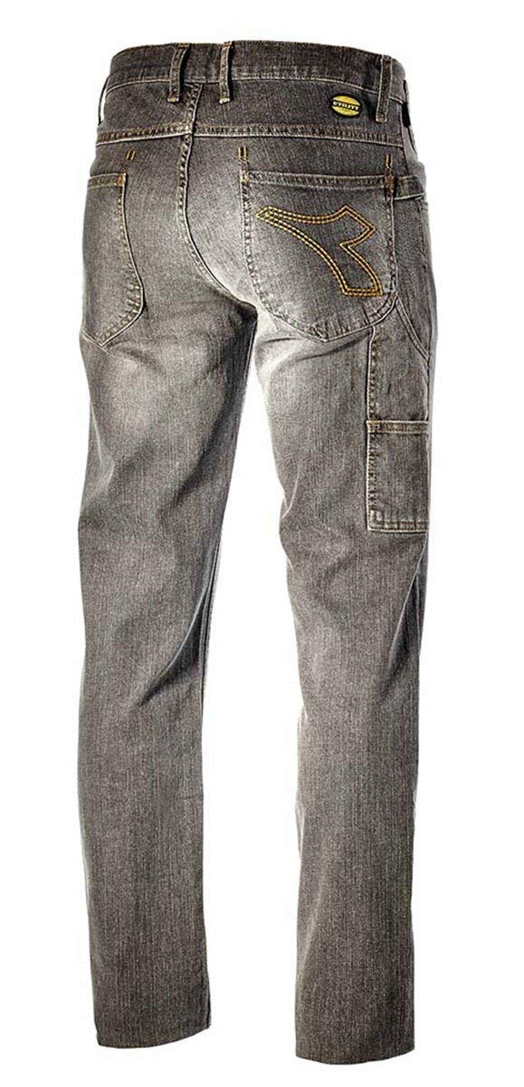Utility Diadora, Abbigliamento da Lavoro, PANT STONE, colore DENIM GRAY, taglia M