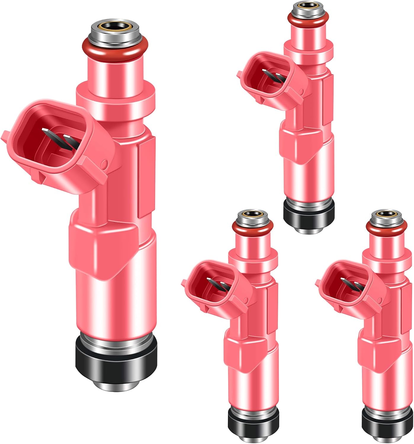 Fuel Injectors 23250-79135 Set of 4 Compatible with Toyota Tacoma 1999 2000 2001 2002 2003 2004,for 4Runner 1998 2.7L Automotive Injector for FJ793