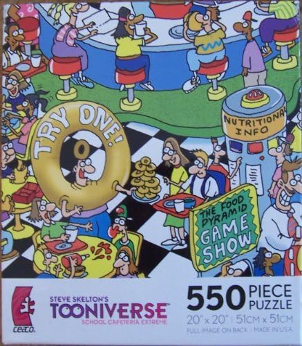 Steve Skelton's Tooniverse School Cafeteria Extreme Puzzle by TOONIVERSE