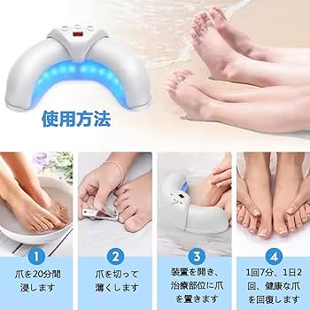 Amazon.co.jp: BAAQII 複数の足指の爪と手の爪に使えるネイル