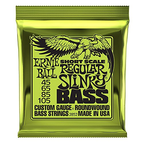 Ernie Ball Regular Slinky Cordes filées en nickel, diapason court, pour basse, calibre 50-105 - Les Beatles, Paul McCartney, John Lennon, RIngo Starr, George Harrison Ernie Ball Regular Slinky Cordes filées en nickel, diapason court, pour basse, calibre 50-105 – Image 6