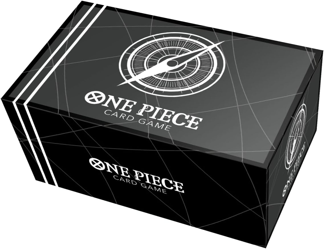 One Piece Card Game: Storage Box - Standard Black | Accessory | Ages 6+ | 2 Players | 20-30 Minutes Playing Time